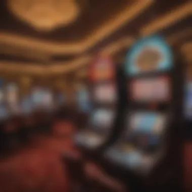 A stunning view of entertainment options available at a casino