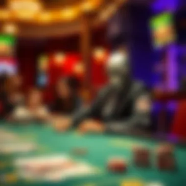 A depiction of responsible gambling practices