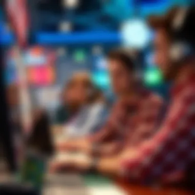 Customer support interactions on a betting site