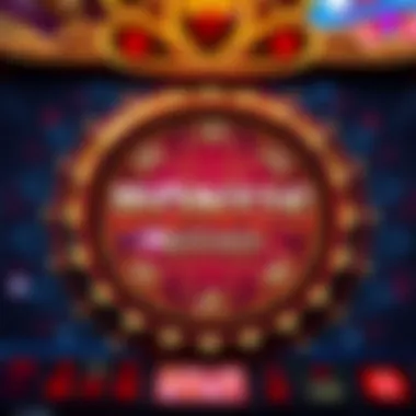 Bonus Round Interface Design Intricate design of a bonus round interface