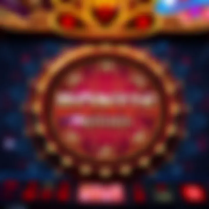 Bonus Round Interface Design Intricate design of a bonus round interface