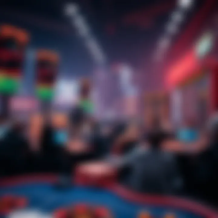 Regulatory Landscape of Online Betting Illustration depicting the regulatory landscape of online betting