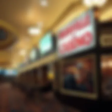 Signage for special events at Boonville Casino