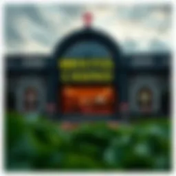 Exterior view of Bristol Casino showcasing its architecture