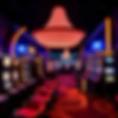 An array of dazzling gaming options available at the casino