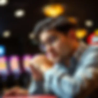 Analyzing Strategies for Scratchers Success A thoughtful individual reviewing Scratchers strategies