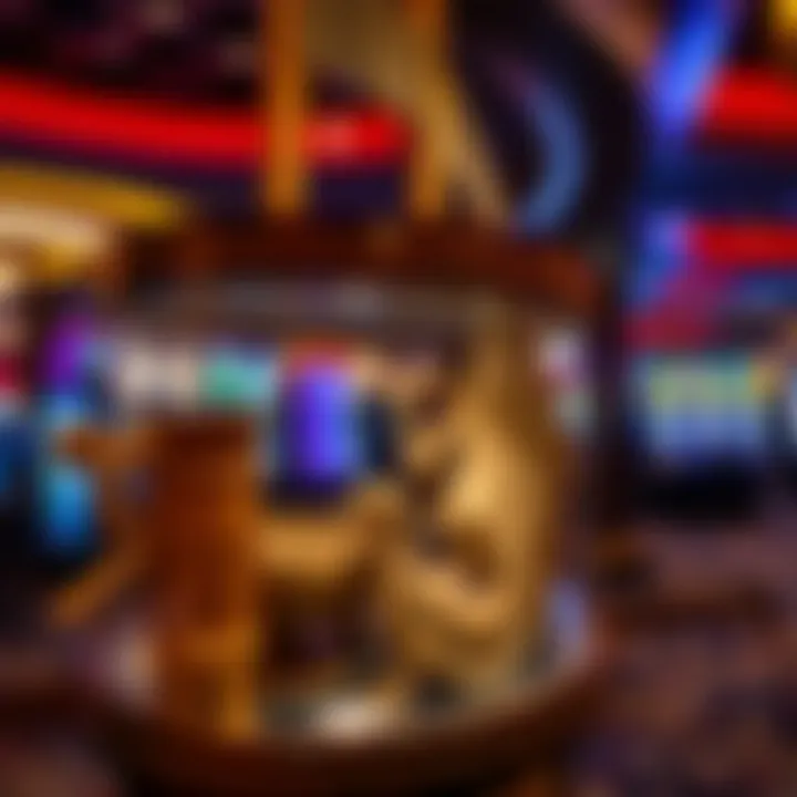 Cultural Heritage at Chukchansi Casino Cultural artifacts displayed within the casino, showcasing the local heritage