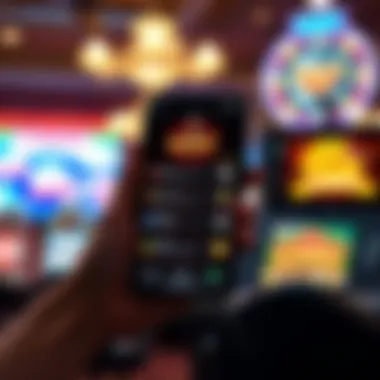 An infographic showing various gaming options available in real money apps.