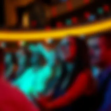 Diverse Audience Experience An intimate setting showcasing the diverse audience enjoying a show at the Cosmopolitan