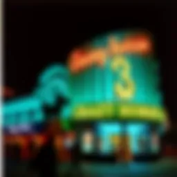 Exterior view of Crazy Horse 3 showcasing its vibrant nightlife