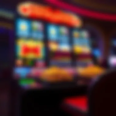 Rewards and Bonuses A visually appealing display of rewards and bonuses in a casino game