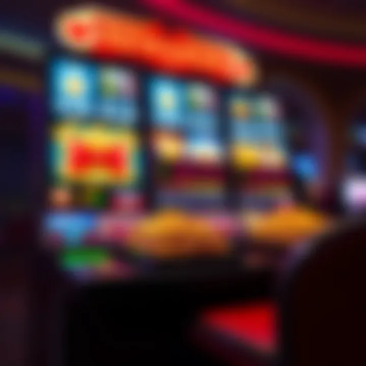 Rewards and Bonuses A visually appealing display of rewards and bonuses in a casino game