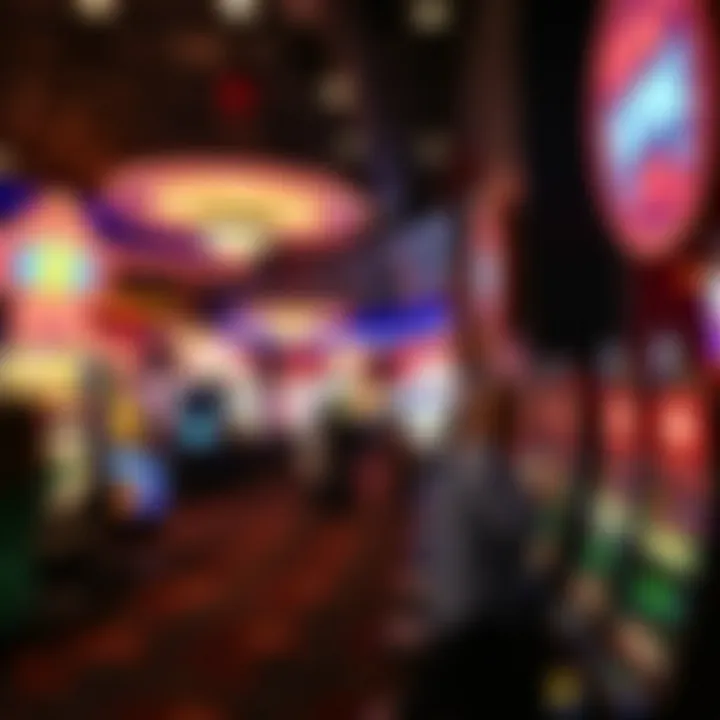 A vibrant casino floor bustling with excitement