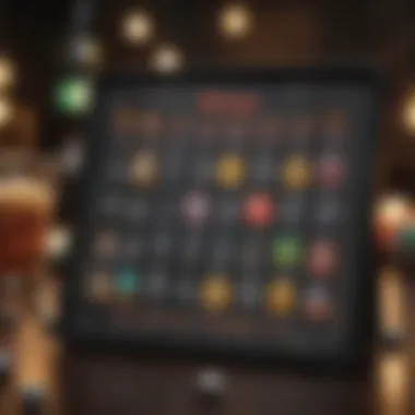 A visually appealing chart illustrating the advantages of playing blackout bingo online.