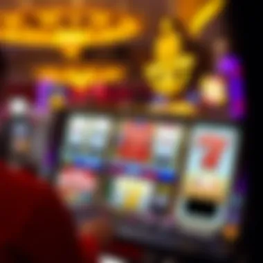 User Interface of Gameplay User interface of Caesars Slots gameplay