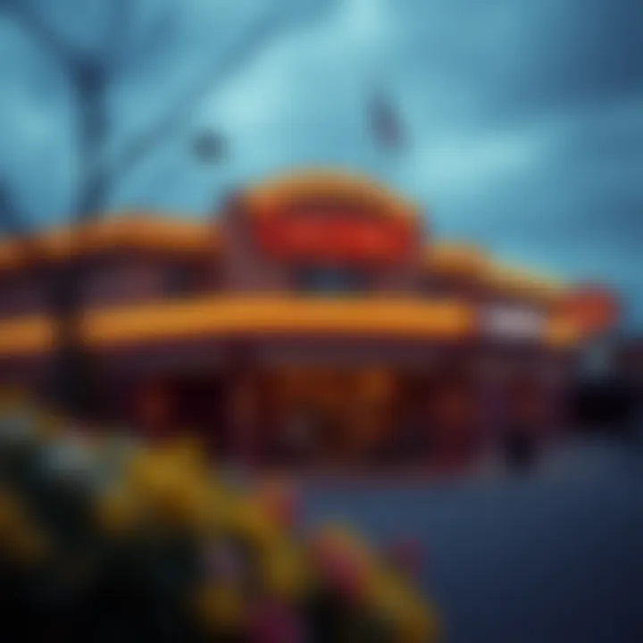 Exterior view of a popular casino in St. Ignace area