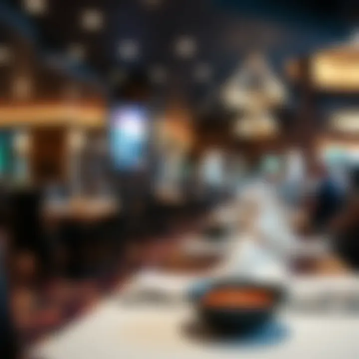 Restaurant within a casino featuring local cuisine