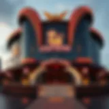 Exterior view of the Floating Dragon Casino showcasing its unique architectural design