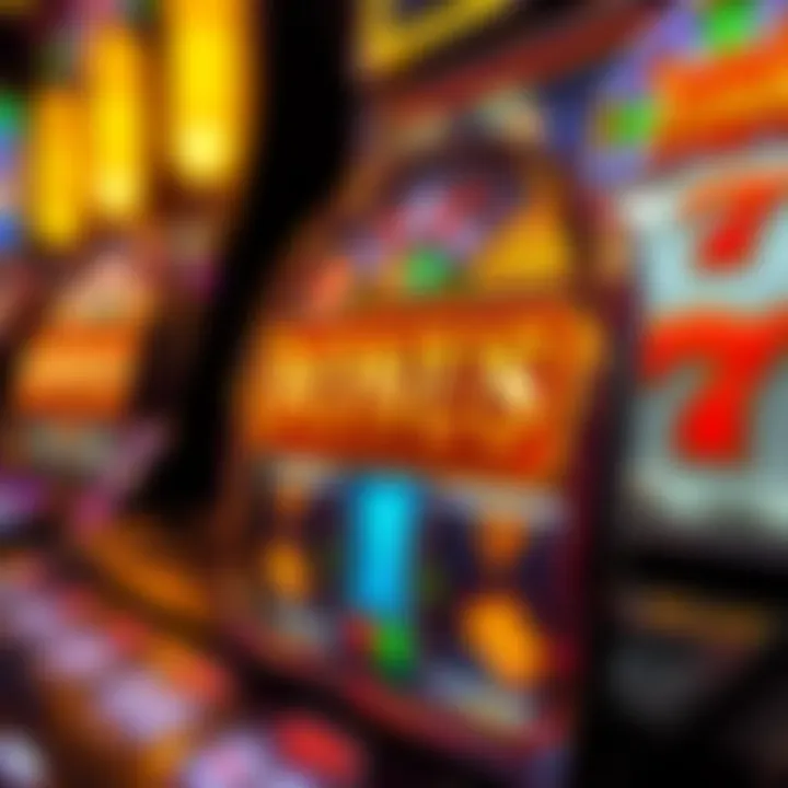 Bonus Round Activation in Free Slots Close-up of colorful bonus round activation