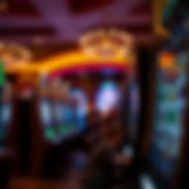 Thrilling Moment at a Virtual Slot Game Player enjoying a thrilling moment at a virtual slot