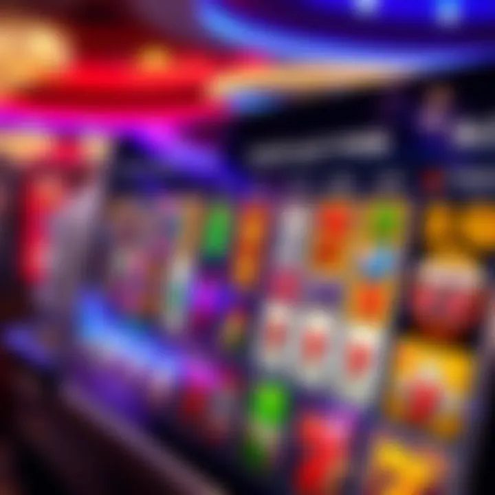 Chart showcasing different types of slot games