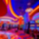 Interior view showcasing the vibrant atmosphere of Google Winstar Casino