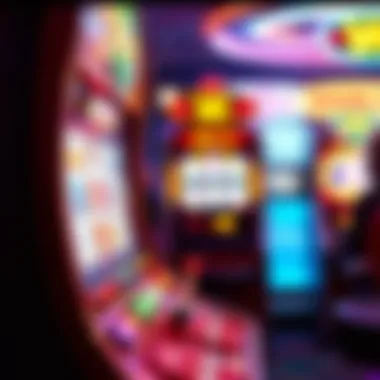 Artistic representation of responsible gaming concepts within digital slots