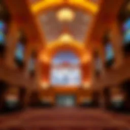 A panoramic view of Mahnomen Casino showcasing its grand architecture