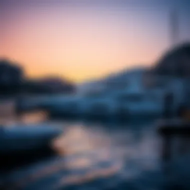 Luxury at Monte Carlo Harbor Luxurious yacht docked at Monte Carlo harbor