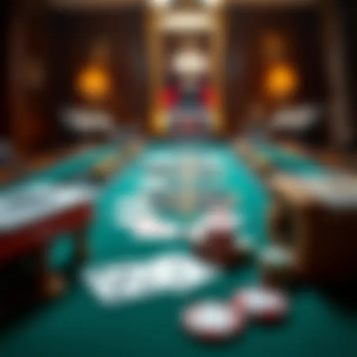 Cozy Home Poker Setup A cozy home poker setup with cards and chips