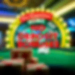 Illustration depicting the concept of no deposit bonuses in online gambling