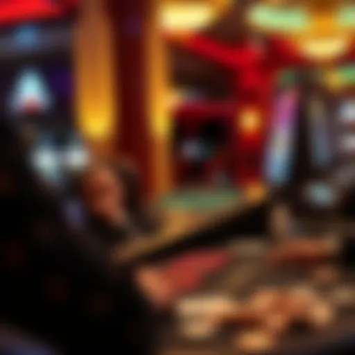 Elegant representation of online blackjack gameplay