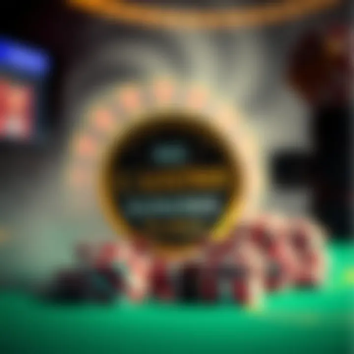 Visual representation of no deposit bonuses in online casinos