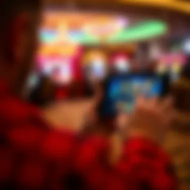 User Experience on Stake Casino Player engaging with the Stake Casino interface on a device