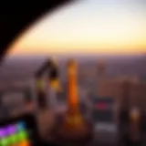 Breathtaking Aerial Views of Las Vegas Aerial view of the Las Vegas Strip showcasing Papillon's helicopter tours