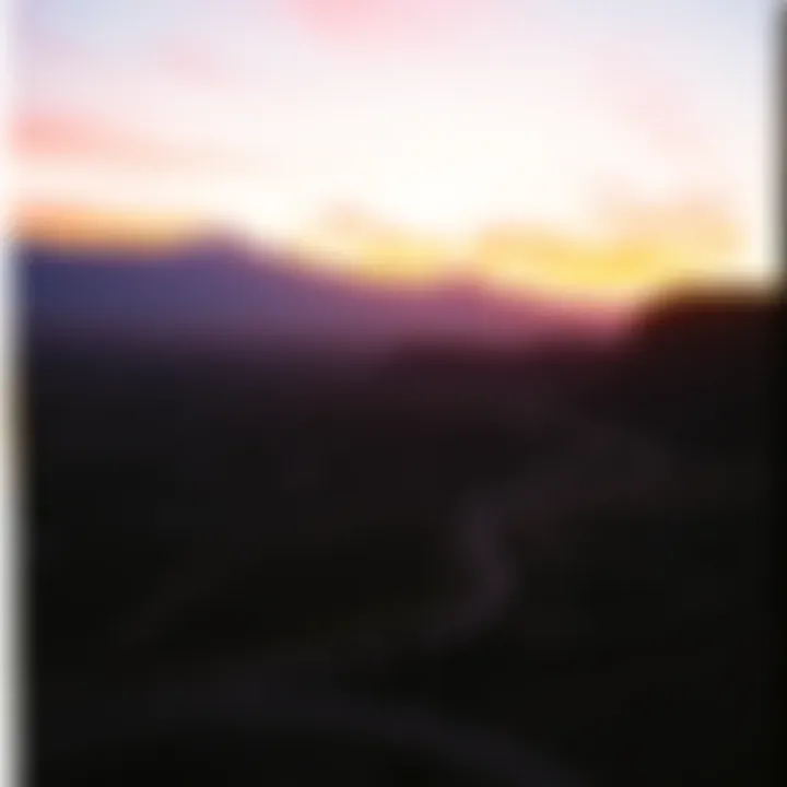 A captivating sunset view from a Papillon tour showcasing the beauty of the Nevada landscape