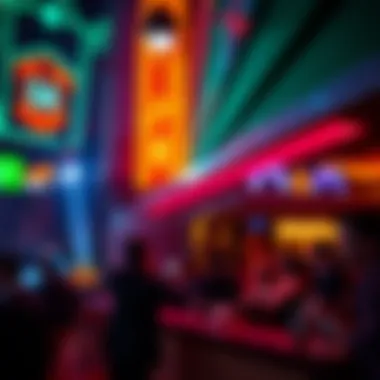 Dynamic Nightlife Experience Vibrant nightlife scene at Park MGM