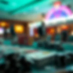 Abstract representation of proxy gambling concepts