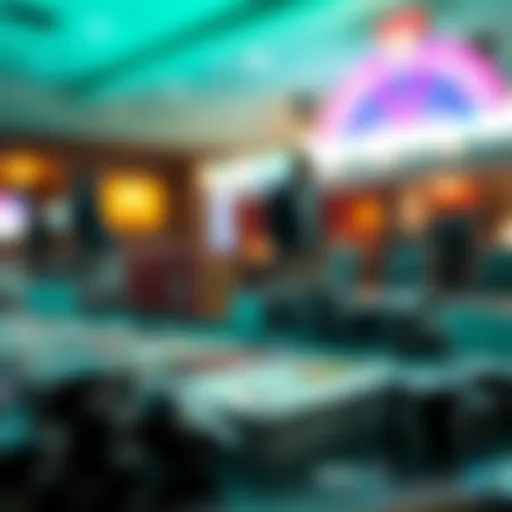 Abstract representation of proxy gambling concepts