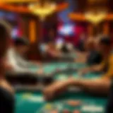 An engaging scene of quick games in action