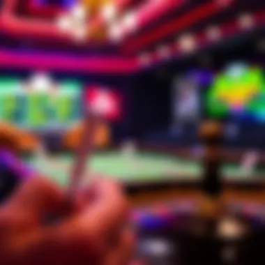 A strategic layout showcasing betting strategies and responsible gaming