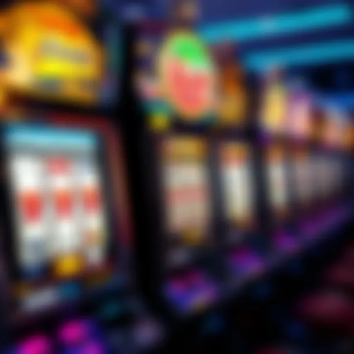 Illustration of a slot machine payout structure