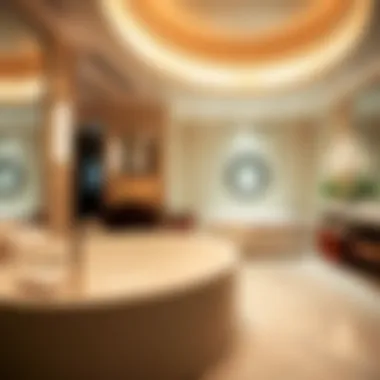 Spa-like bathroom with luxury amenities and a soaking tub