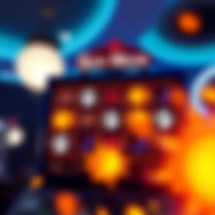 Sun and Moon Slot Gameplay Game screen displaying sun and moon slot features