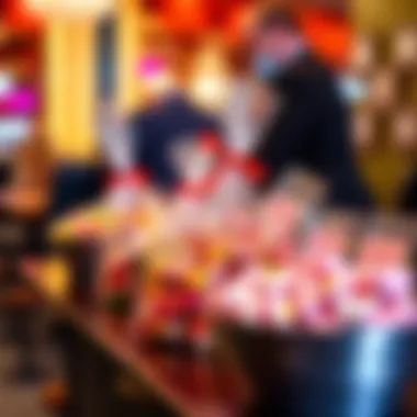 Customizable candy bags filled with assorted sweets