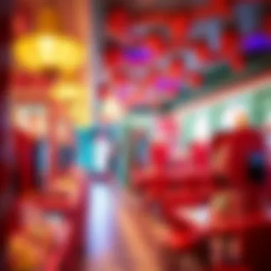 Interior view showcasing the whimsical design of the store