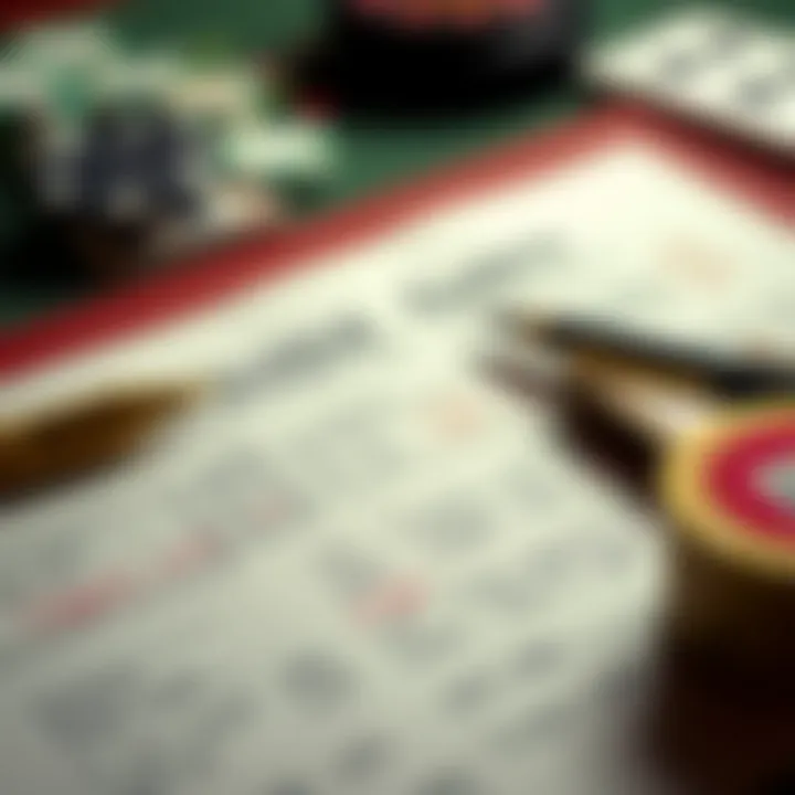 A thoughtful strategy guide with notes and calculations related to casino bonuses