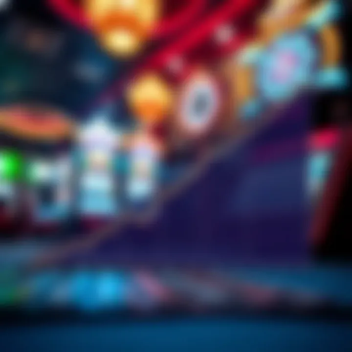 A graph illustrating the growth of online casinos in the U.S.