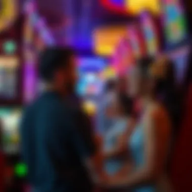 Players Engagement Players enjoying various slot games at Morongo Casino