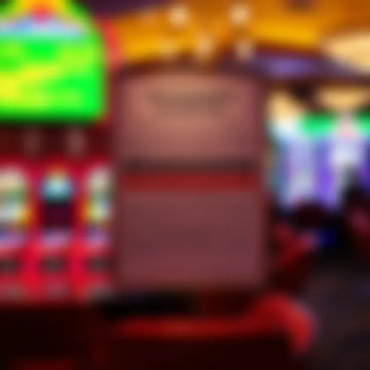 Responsible Gambling Information at Casino Responsible gambling information displayed in a casino